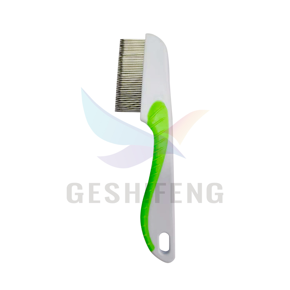 Stainless Steel Flea Lice Comb Remover Colorful Pet Grooming Comb