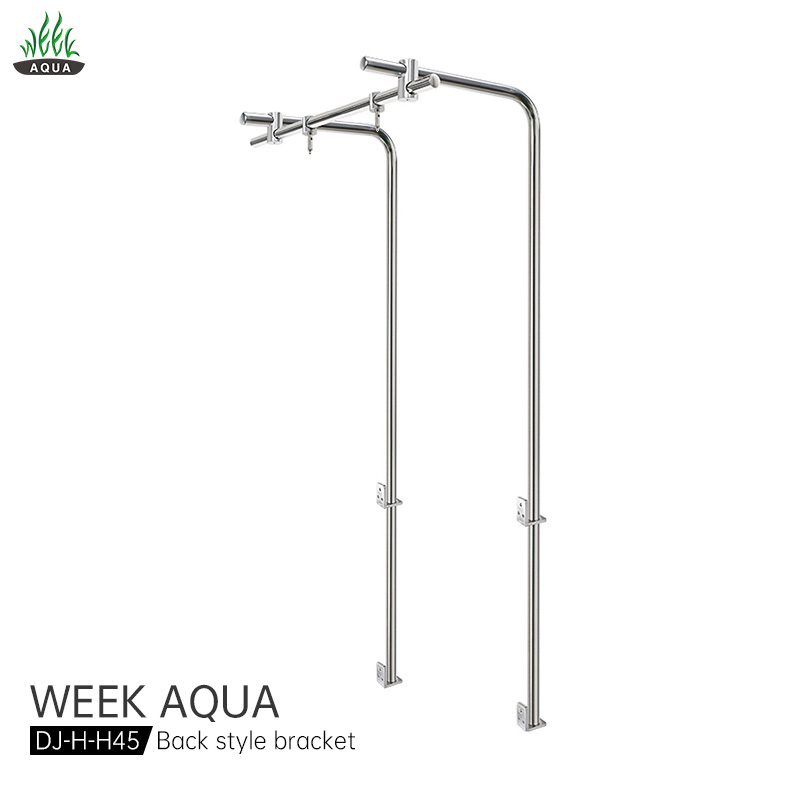 WEEKAQUA DJ-H-H45 DIY stainless steel fish tank hanger 45cm aquarium fish tank fixed light stand bracket