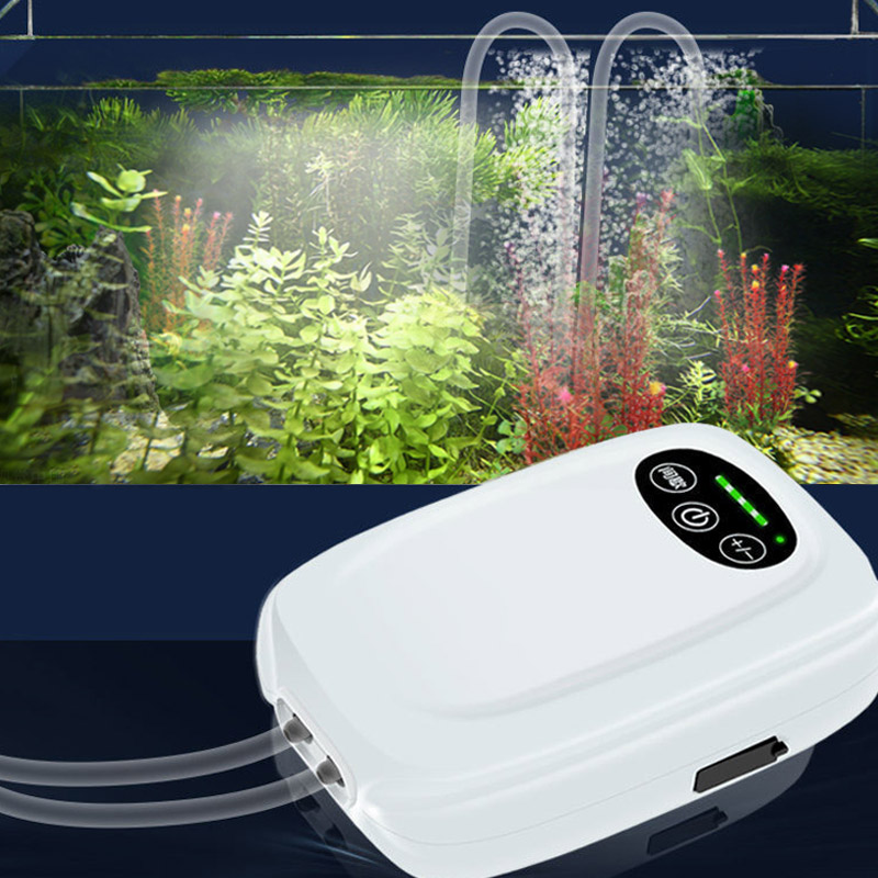 Hot Selling 1.5W-3.5W portable fish tank aquarium mini air pump