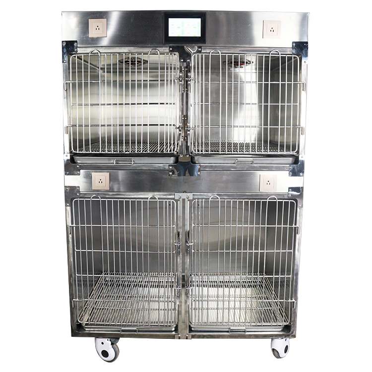 Pets dog cat Cages Stainless Steel 304 for Pet Hospital Use