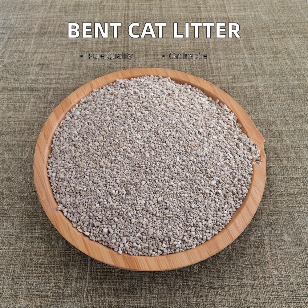 100% Raw Ore Bentonite Cat Litter OEM Customizable Irregular Shape Premium Cat Waste Management Product