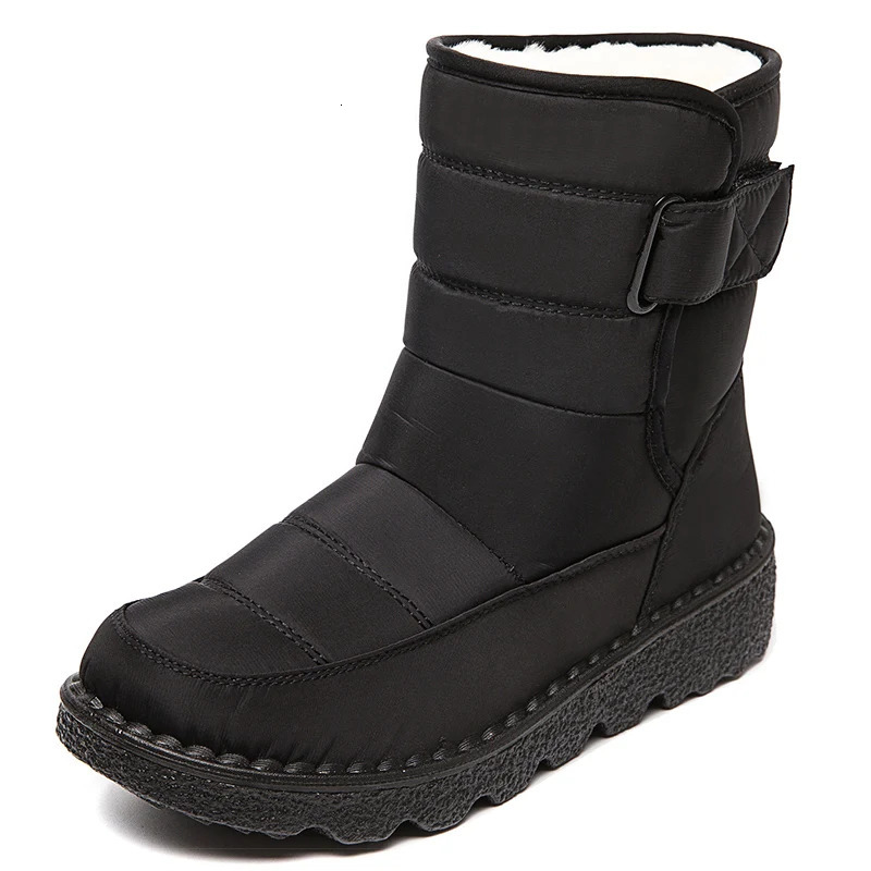 Womens boots super warm winter boots with boots snow boots rubber boots fur Bota womens short boots womens winter shoes 241126