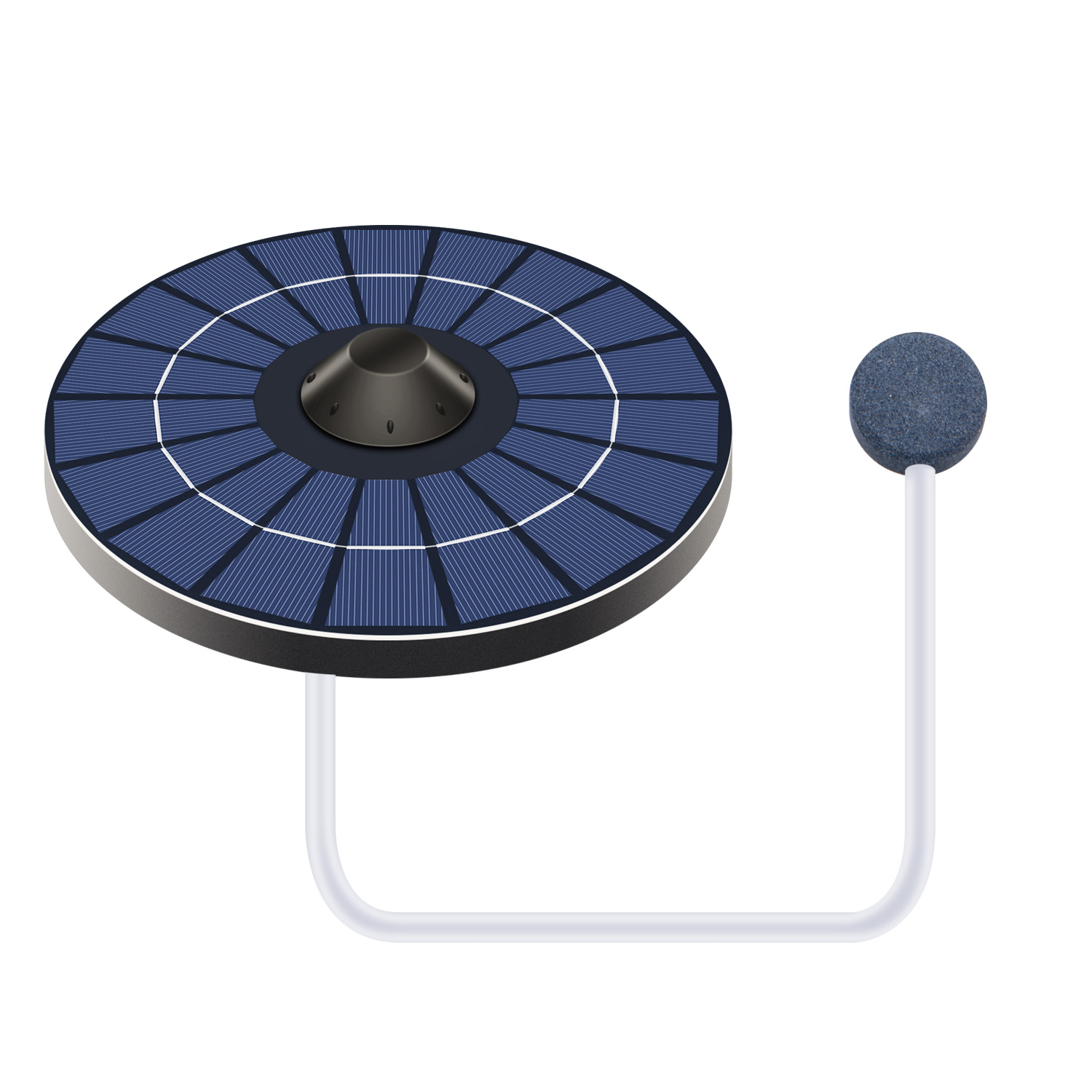Energy-saving Solar Panel Powered Outdoor Fishing Portable Auto Offering Max Oxygen Water Air Pump