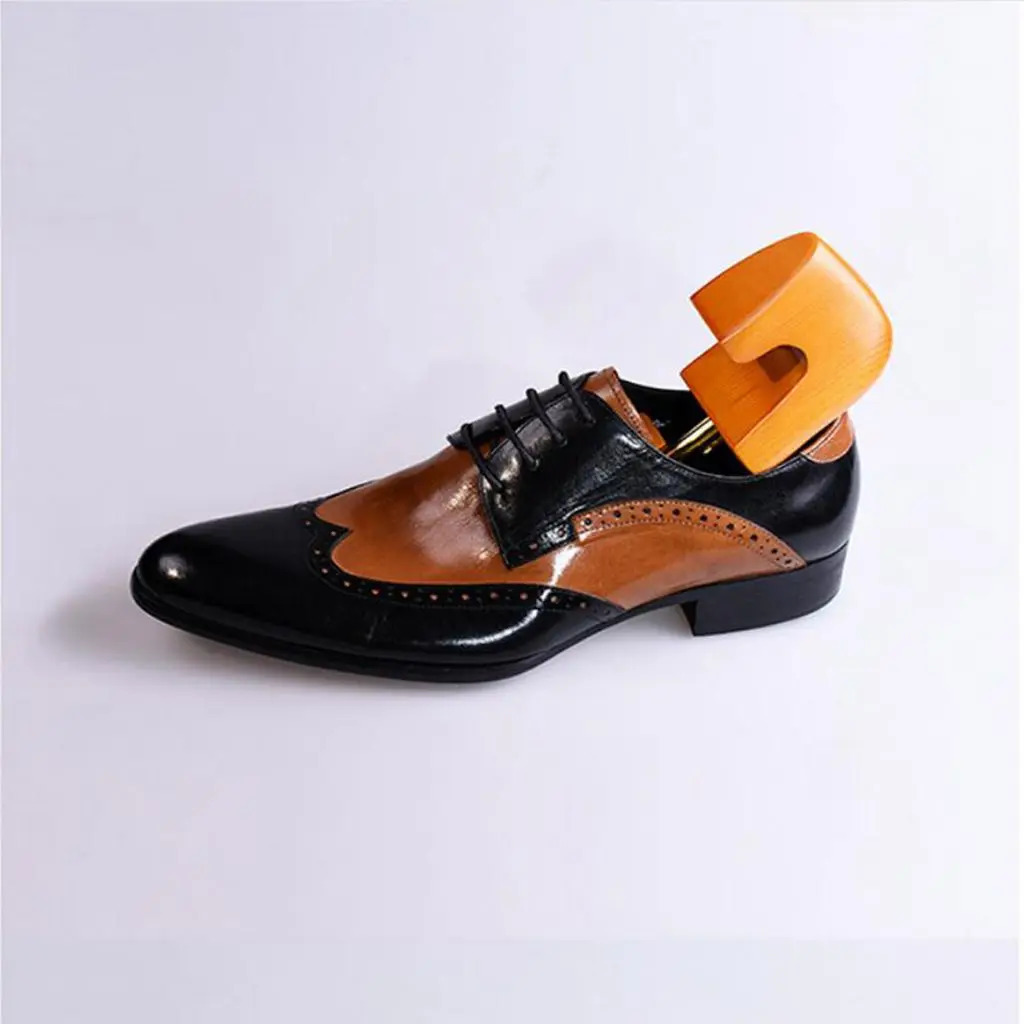 Mens Wooden Shoe Tree Stretching Shoe Expander EUR 39-/UK7-11 241126
