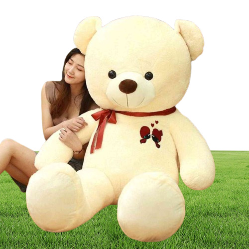 60100CM Large Teddy Bear Plush Toy Lovely Giant Bear Huge Stuffed Soft Animal Dolls Kids Birthday Gift For Girlfriend Lover