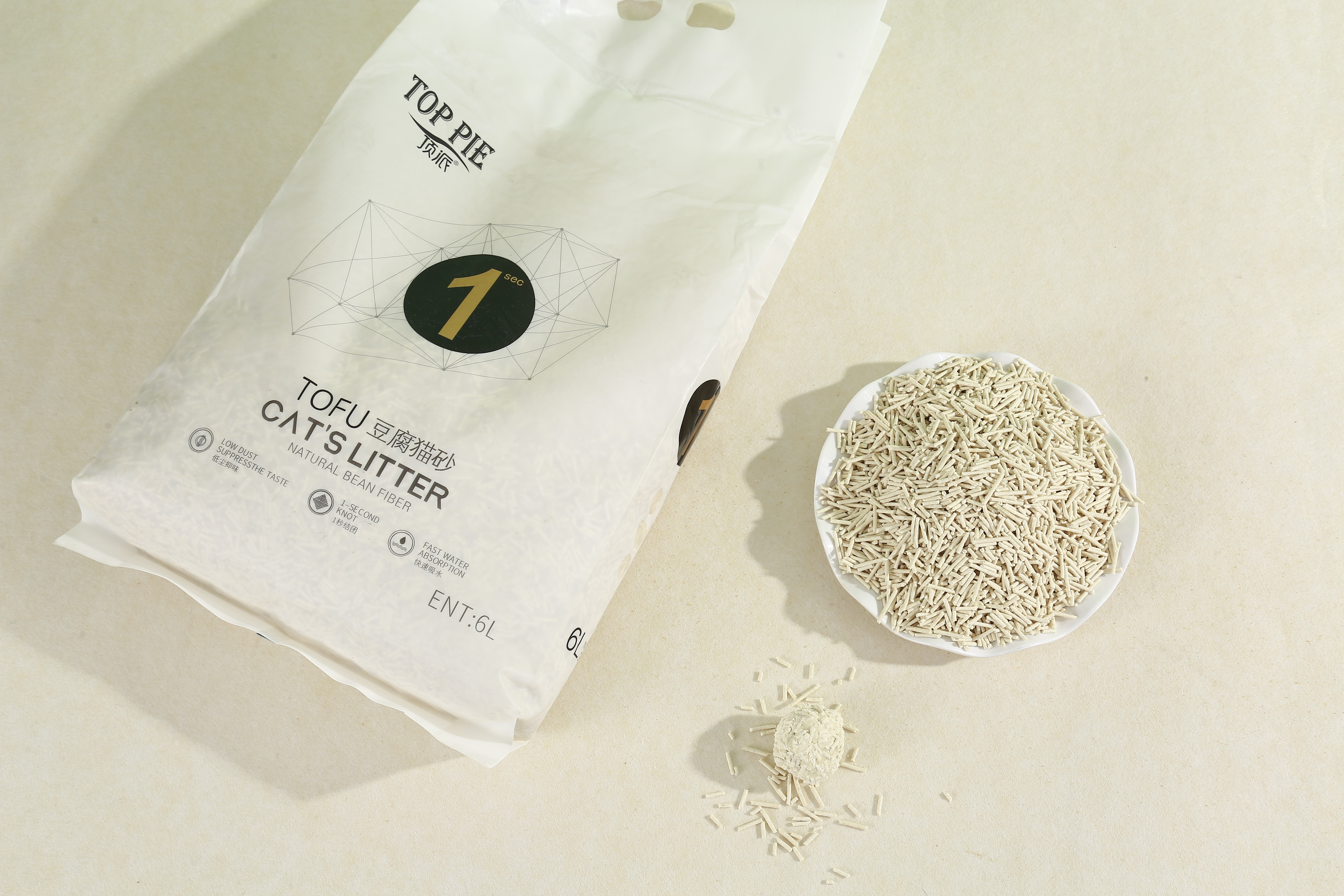 New pet products 2024 innovative product fragrance cat sand cat litter wholesale tofu cat litter