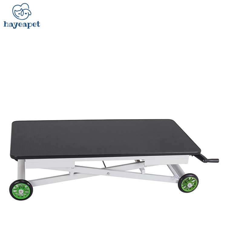 Veterinarian dog grooming mobile foldable and adjustable pet grooming table Veterinary Working Table vet pet grooming Beauty Bed