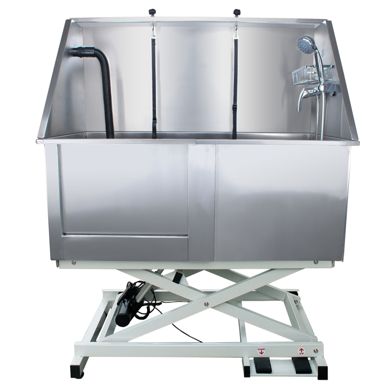Electrical Pet Bathtub Bathing Stainless Steel Dog Grooming Bath Tub
