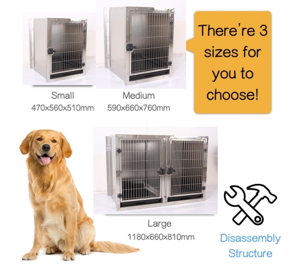 Several rooms 3 layer Dog Cage Manufacturers Large Pet dog Breeding Cage