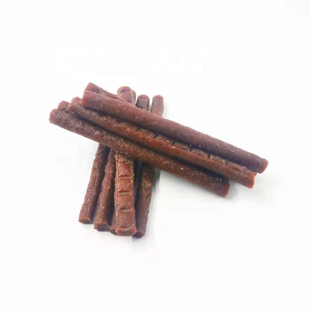 beef stick dog treat all breeds oem factory wholesale private label organic dog snack pet foods