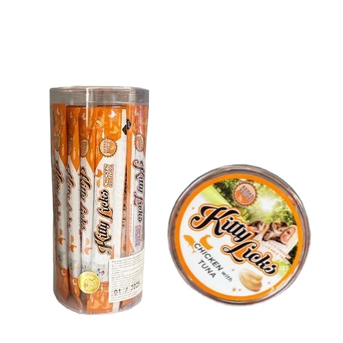 Excellent Creamy Texture Tastes Fresh Natural Organic Cat Treats Chicken Flavour Pet Food And Snacks