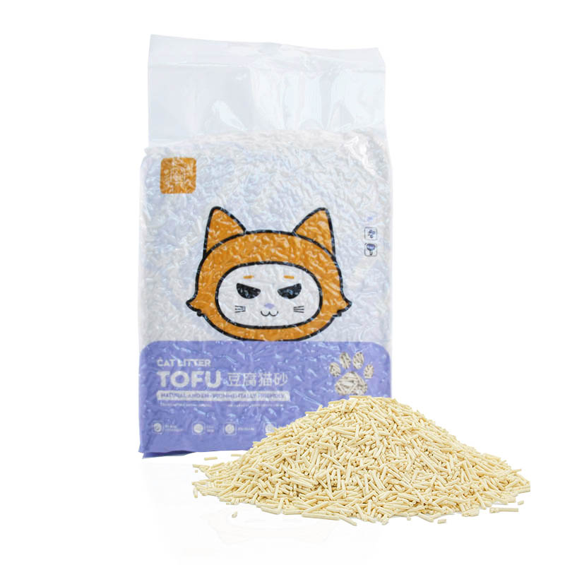 Factory OEM lahvo Tofu cat litter best clean cat litter tofu cat litterflushable