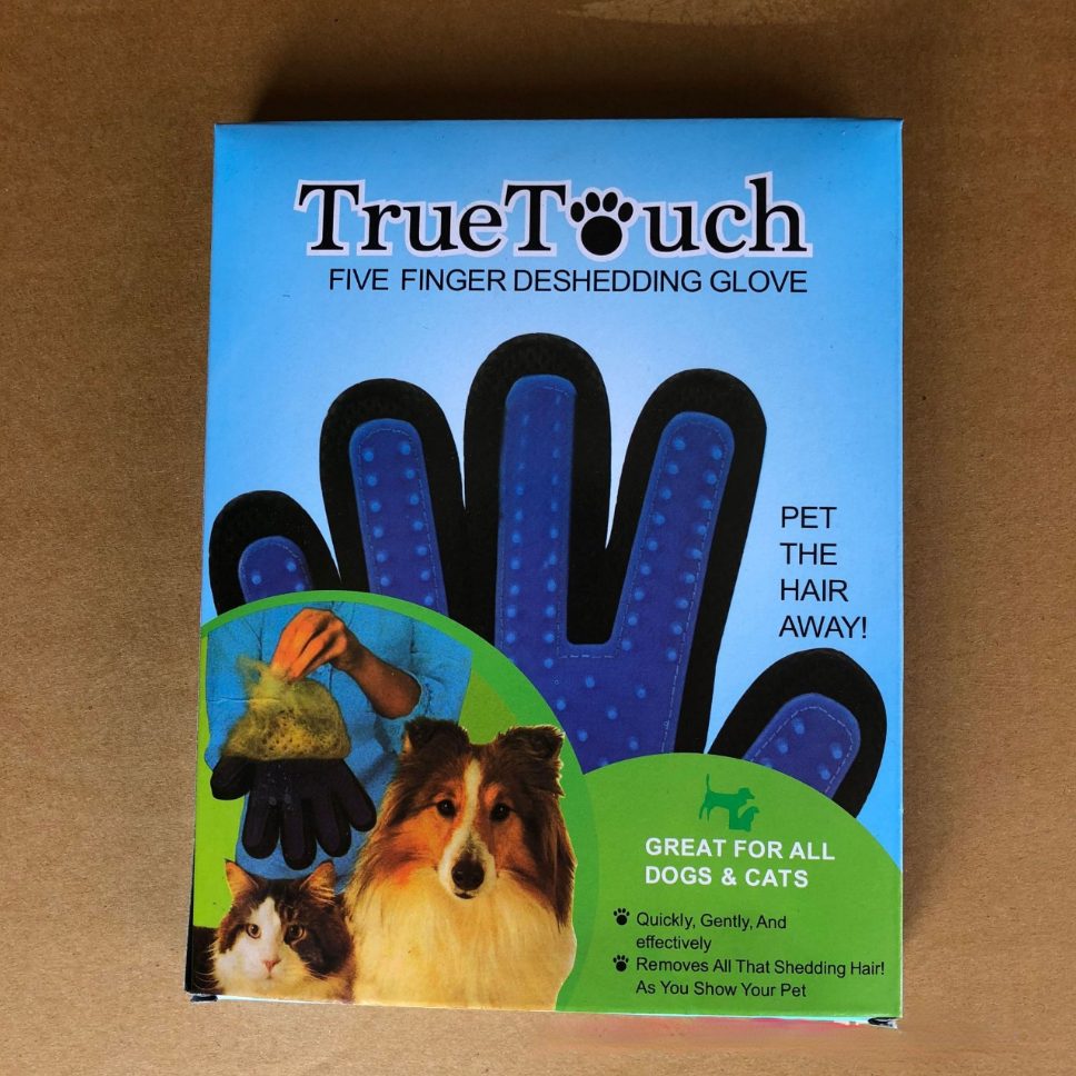 Factory Direct Sale Pet Grooming Brush Multi-color Pet Dog Cat Grooming Glove