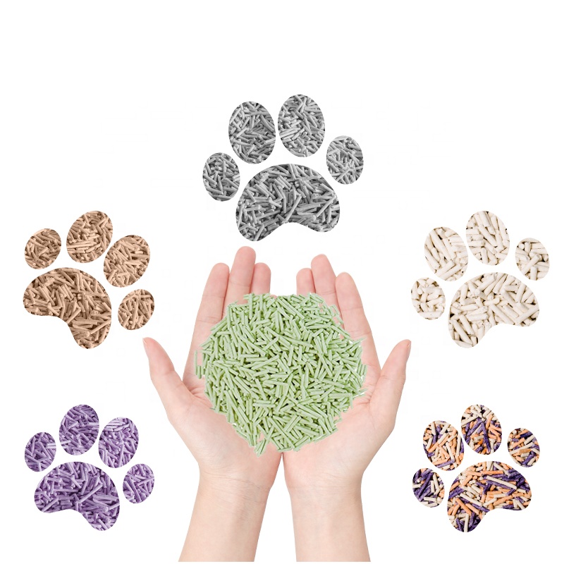 Quickly Absorb Tofu Cat Litter Sands For Cats Dust Free Packaging Tofu Cat Litter Sand Oem 10l