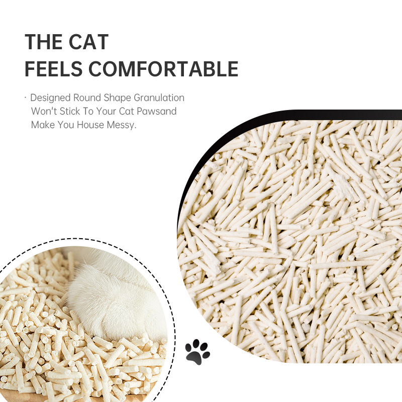 Cat Products Hot Selling Sand 10 Kg Packaging Biodegradable Plant Tofu Cat Litter Dust Free For Cats