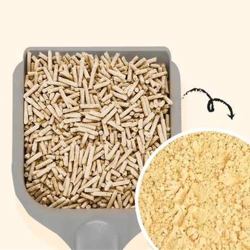 China top seller 2024 cat litter sand high quality tofu cat litter pets new inventions tofu cat