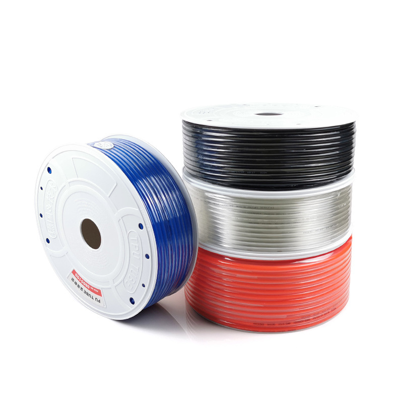 Polyurethane Hose PU Tube 4*6mm Blue Black Orange Transparent PU Air Water Hose for Aquarium