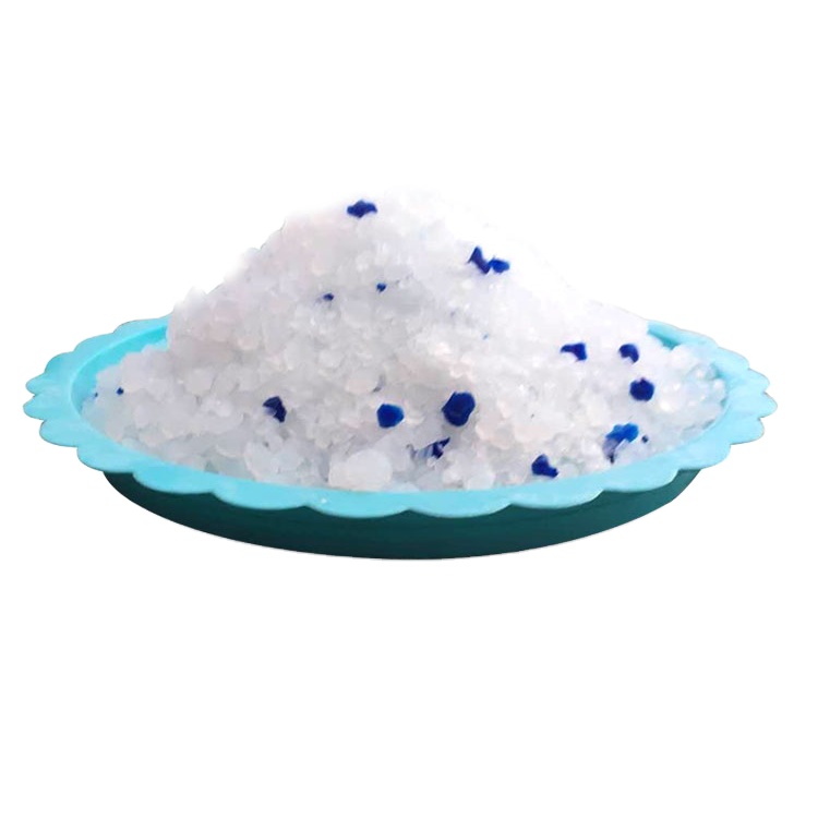Highly Absorbent natural Micro crystal cat litter 3.8L Non Clumping Silica Gel Crystal cat litter sand