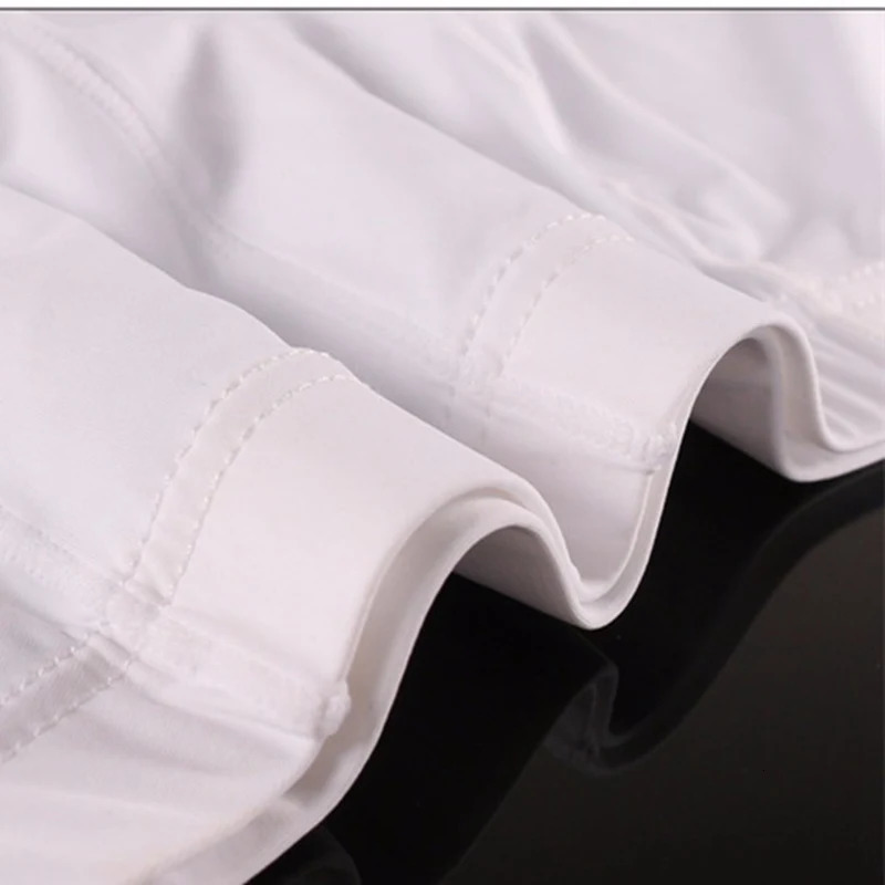 7 pieces/batch JOCKMAIL mens underwear sexy semi transparent ice silk boxer underwear ultra-fine fiber breathable care U-bump mens shorts 241126