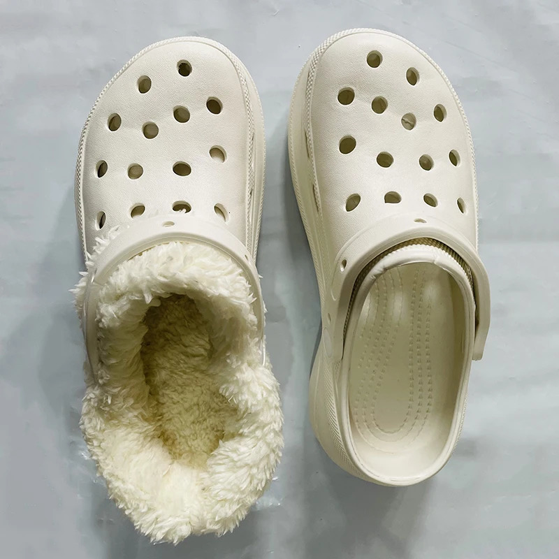 Wintes keeps warm short plush lining for slippers DIY accessories faux fur 241126