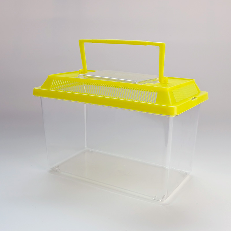 Plastic Indoor and Outdoor Portable Container Kid's Fish Tank Suitable for Insects Turtles Lizards 20pcs/ctn