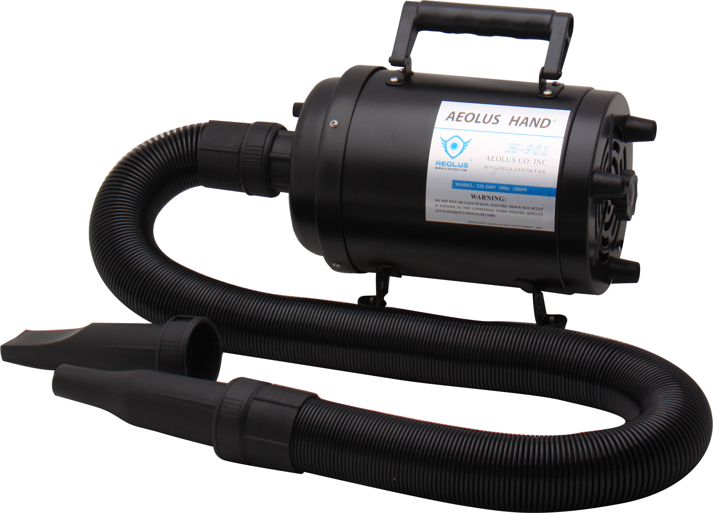 AEOLUS TD-901T CYCLONE Single Motor Pet Hair Dryer Car Car Detailing Blower