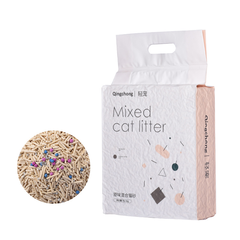Factory Hot Clumping Cat Sand Strong Agglomeration And Deodorization Ball shape Deodorizer Beads Bentonite Tofu Cat Litter