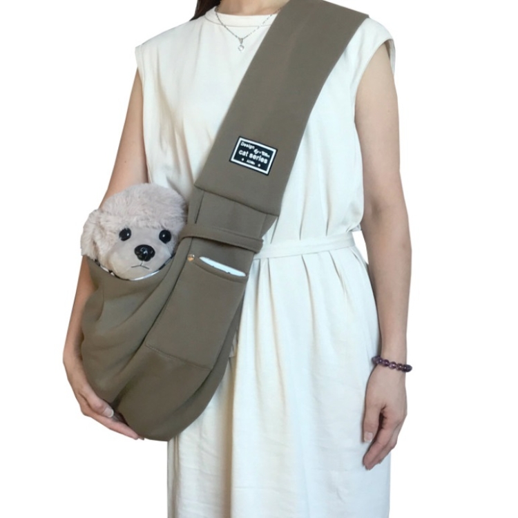 Hot New Products pet carrier bag Dog Sling Carrier for Small Dogs pet slings with extra pocket storage sling with storage pocket
