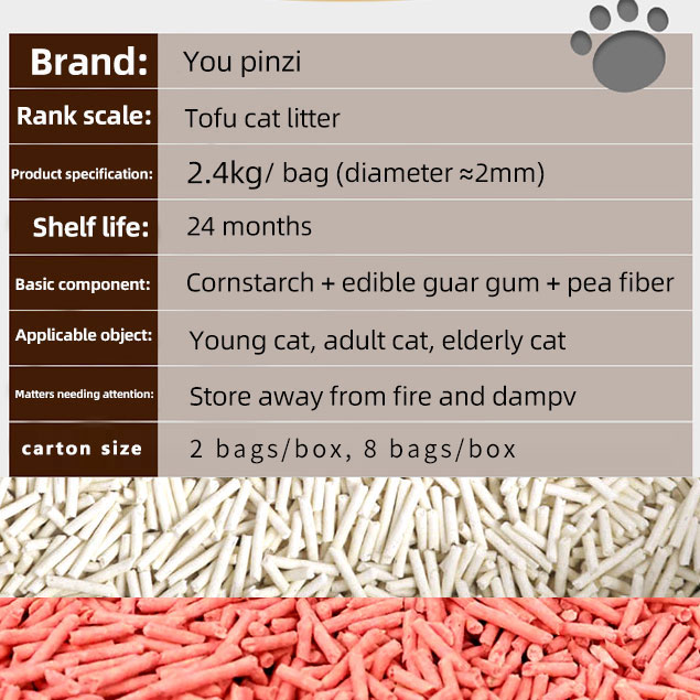 Buy Cat Litter Wholesale Bulk Clumping Flushable Odor Control Tofu Cat Litter