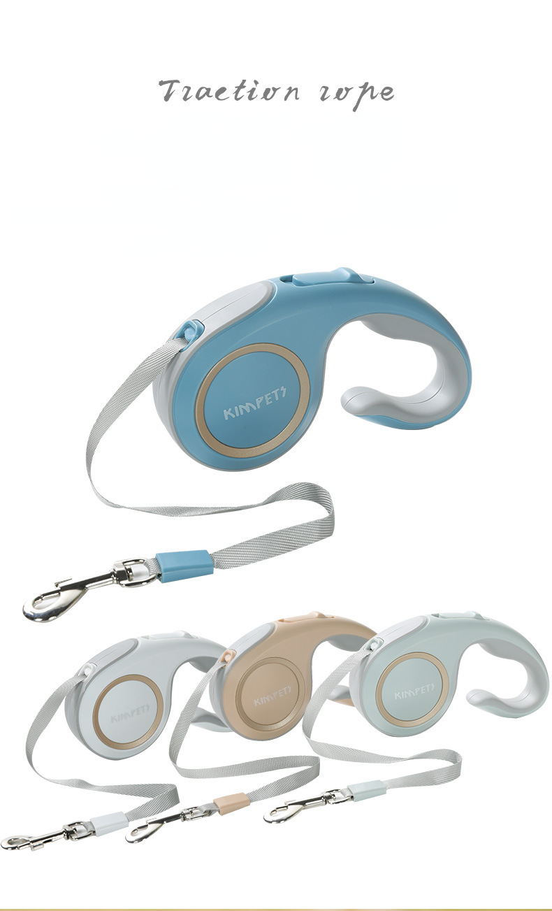 Hot Selling Simple Pet Dog Supplies Automatic Retractable Leash Cat Retractor 3m Retractable Outdoor Dog Leash