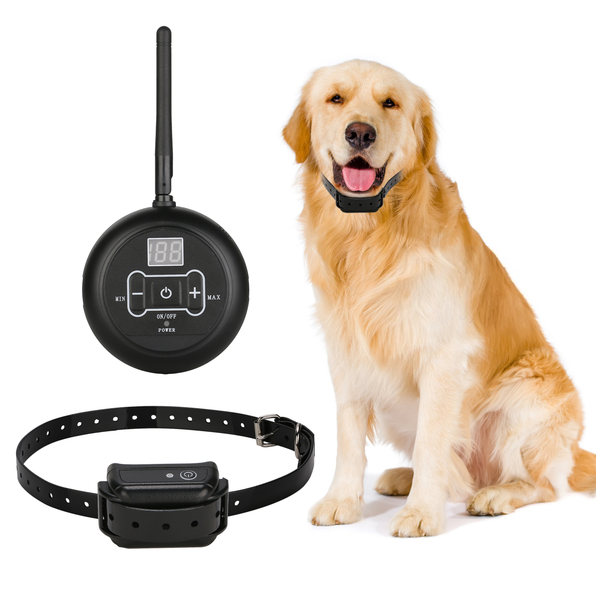 iPetDog Wire Dog training Underground Portable Dog Shock Collar Pet Fencing System Wireless Electric Pet Dog Fence