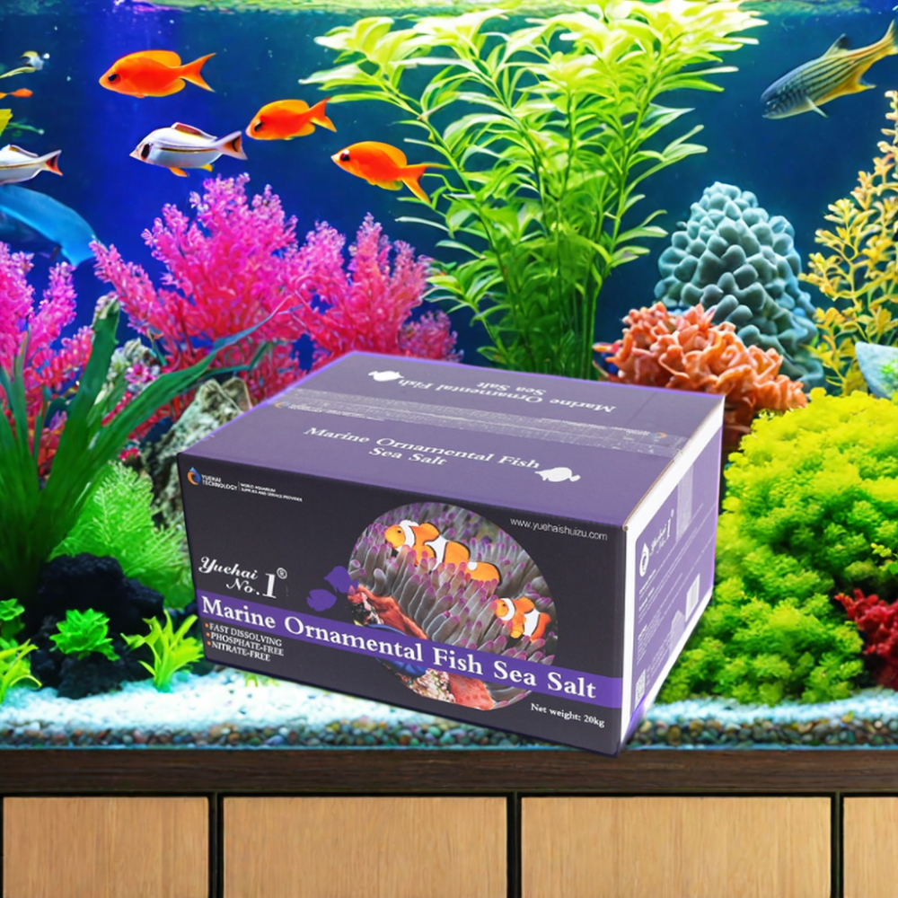 fish tank saltwater marine Large aquarium accessories Products Suppliers Wholesale price of 20kg Marine Fish Sea Salt