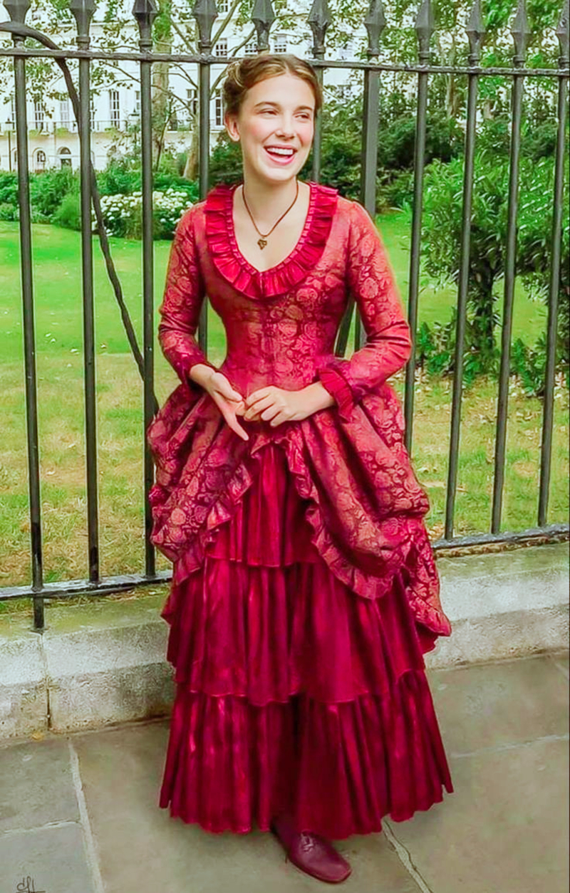 Vintage Victorian Prom Dresses Ruched Bustle Dark Red Special Occasion Gown Lace With Satin Long Sleeves Floor Length Evening Dress 2025