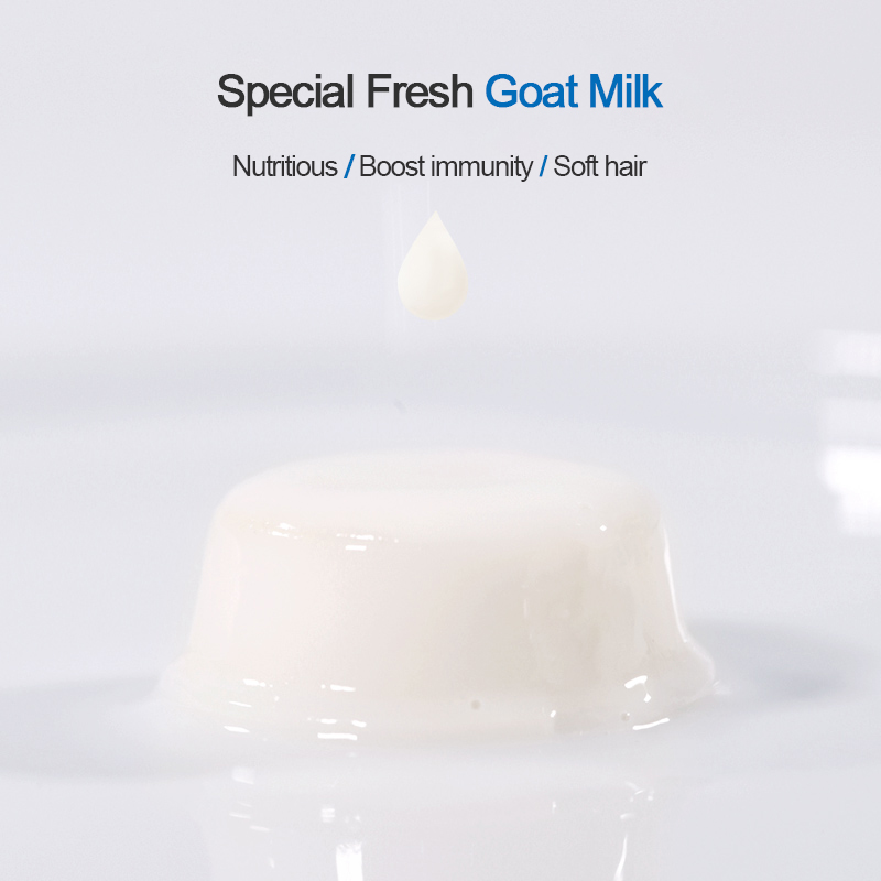 BUCATSTATE Fresh Goat Milk Pudding - Hamster Food and Pet Snacks for Small Animals - Healthy Goat Milk Jelly Wet