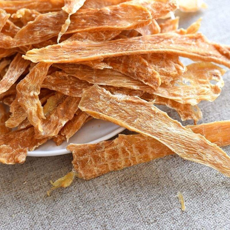 Wholesale of pet snacks Dried chicken breast strips Dog Treat dog food Pure meat without additives cat snack