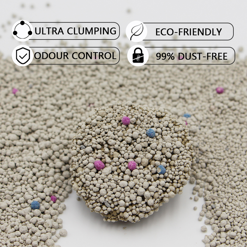 Promotional Products 2024 New Natural Bentonite Ball Cat Litter Wholesale Cat Litter In China Factory On Sale