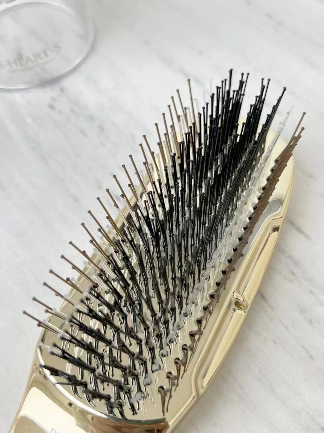 S Heart S Scalp Brush World ModelShortGold Black Silver Package from Japan 241126