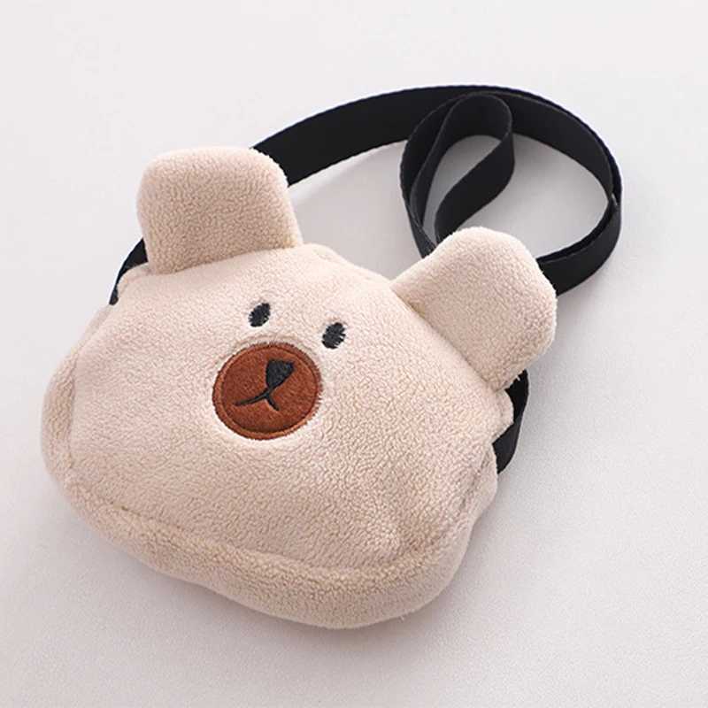 Clothing Sets Winter Baby Boys Clothes Cartoon Bear Hooded Jacket Coat Pants Bag 3Pcs/Set Cotton Warm Suit Children Clothing Toddler Tracksuit H241126