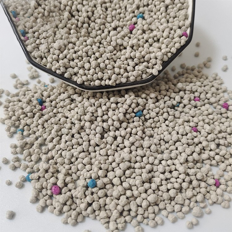 Quick clumping calcium Gray bentonite cat litter for cat