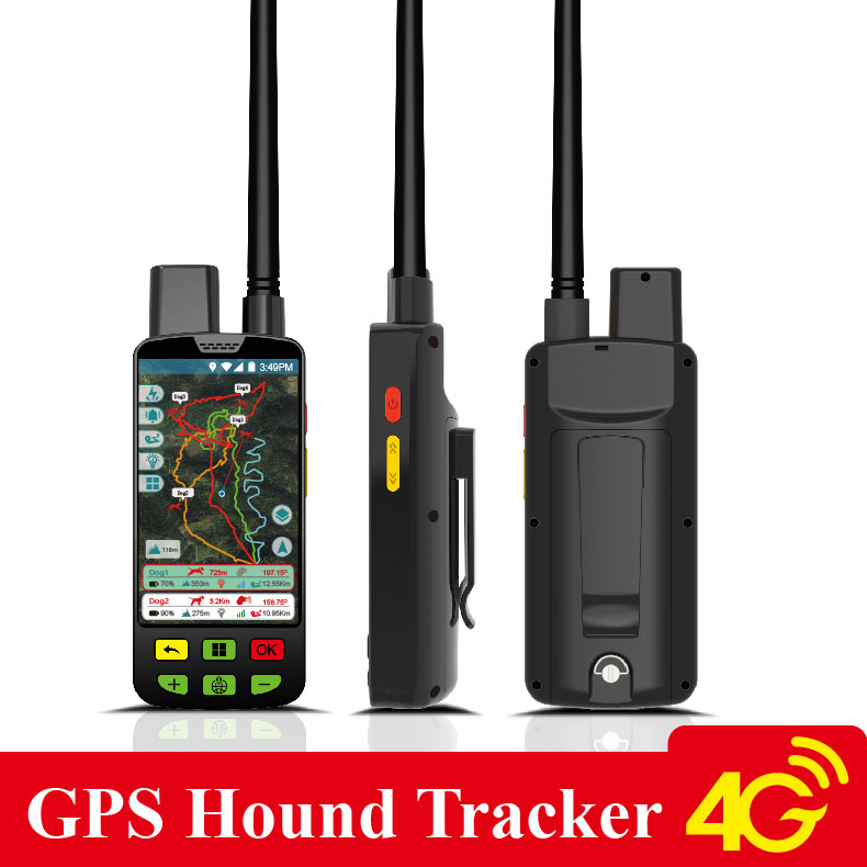 gps hound tracker Includes Handheld and TT collar , Multi-dog Tracking GPS and Remote Training Device in One