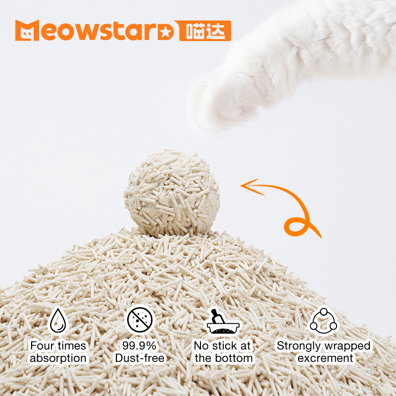 cat litter wholesale Bulk Clumping Flushable tofu cat litter buy free samples 10l natural oem sample