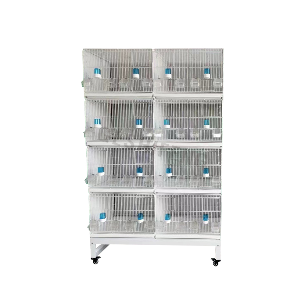 GESHIFENG Large Birds Breeding Cage Big Size 4 Layers Bird Parrot Display Cage