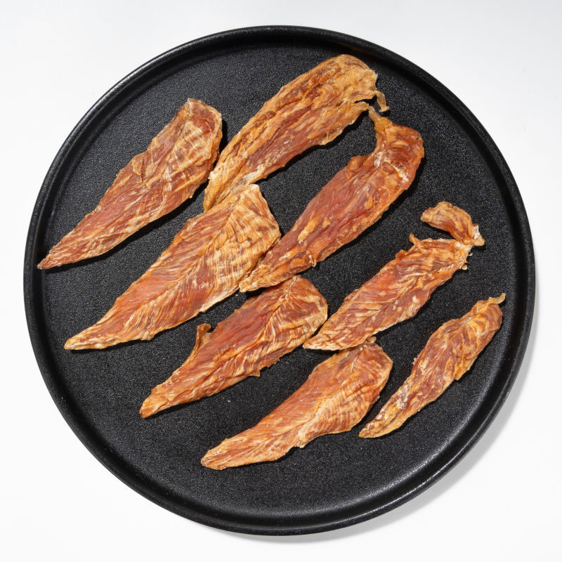 Pet snacks wholesale high-quality healthy low-fat snacks additive-free natural chicken breast jerky