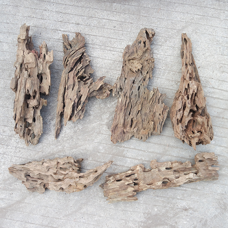 SHANDA Natural Sunken Wood Shrimp Wood Hollow Shrimp Nest Shelter Fish Tank Landscaping