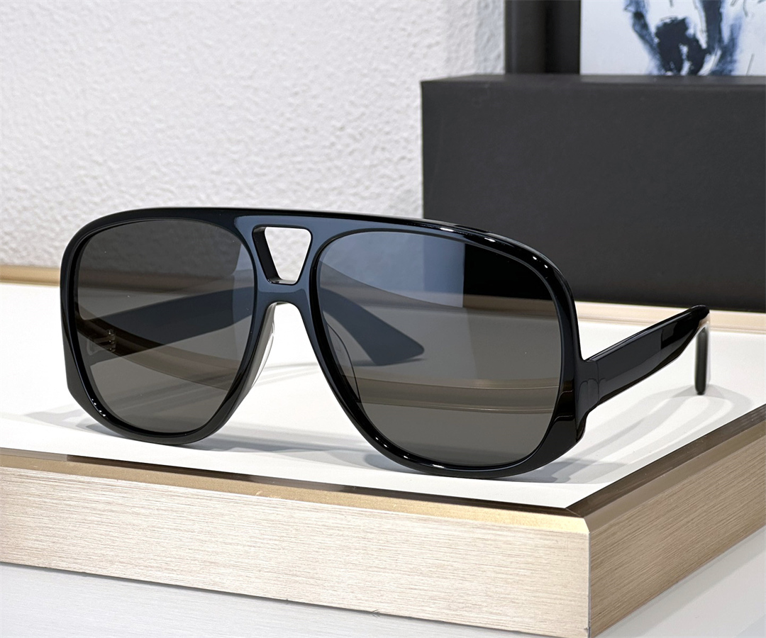 Fashion designer men women Solace Sunglasses 652 classic vintage pilot acetate glasses summer outdoor leisure versatile style Anti-Ultraviolet come with case