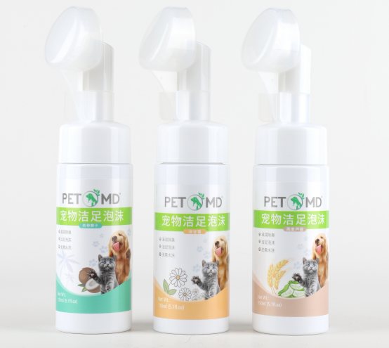 Factory oem pet dog cat waterless cleaner pet shampoo Eco-friendly Natural Smooth And Mild deodorizing pet dog shampoo