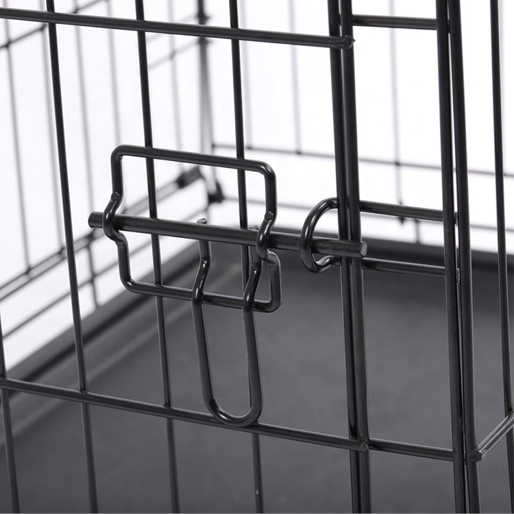 Professional Factory Customized Powder Coated Foldable Metal Wire Dog Cage For Pet