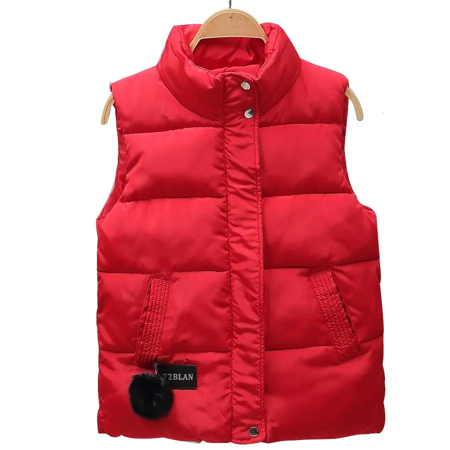fashion womens winter vest collarless short sleeved jacket womens jacket womens coat autumn womens clothing 241126