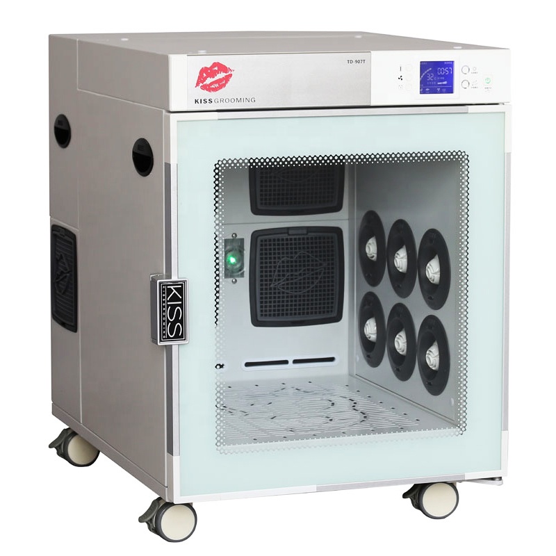 pet dryer box quiet efficient quick drying high-power dog blowing pet dryer box wholesale factory Automatic animal dryer cabinet