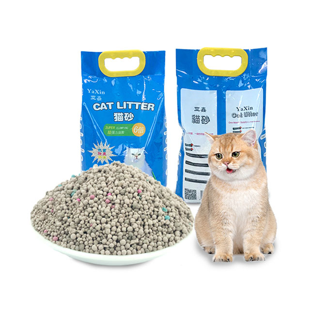 Dustless Grade Clumping Scented Sodium Bentonite Cat Litter Sale For Cat Pet Cleaning